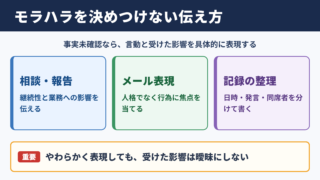 モラハラの言い換え一覧表とシーン別の表現