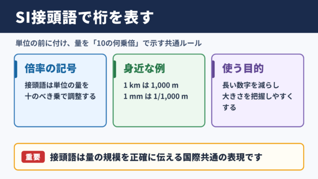 SI単位の接頭語の意味